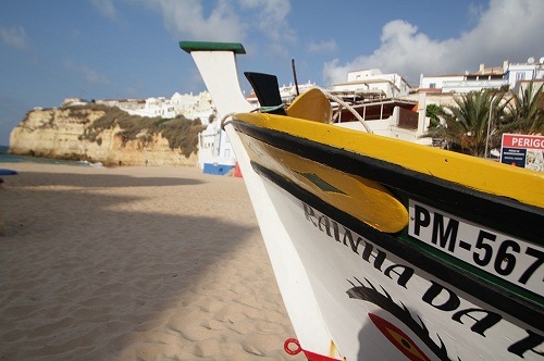 Carvoeiro an der Algarve
