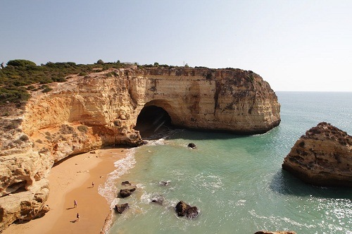 Carvoeiro an der Algarve