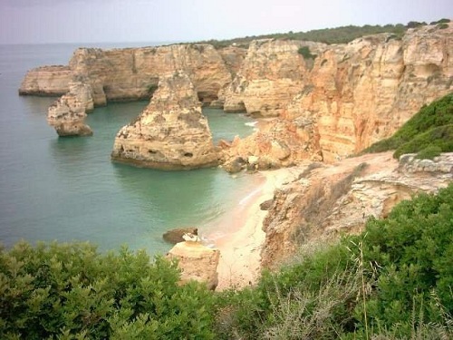 Carvoeiro an der Algarve