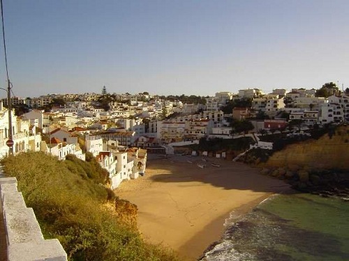 Ortskern von Carvoeiro, Algarve
